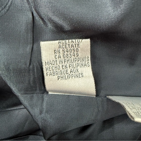 Women’s Nine West Linen Long Sleeve Button Down Blazer Jacket Size 10 - Picture 13 of 15